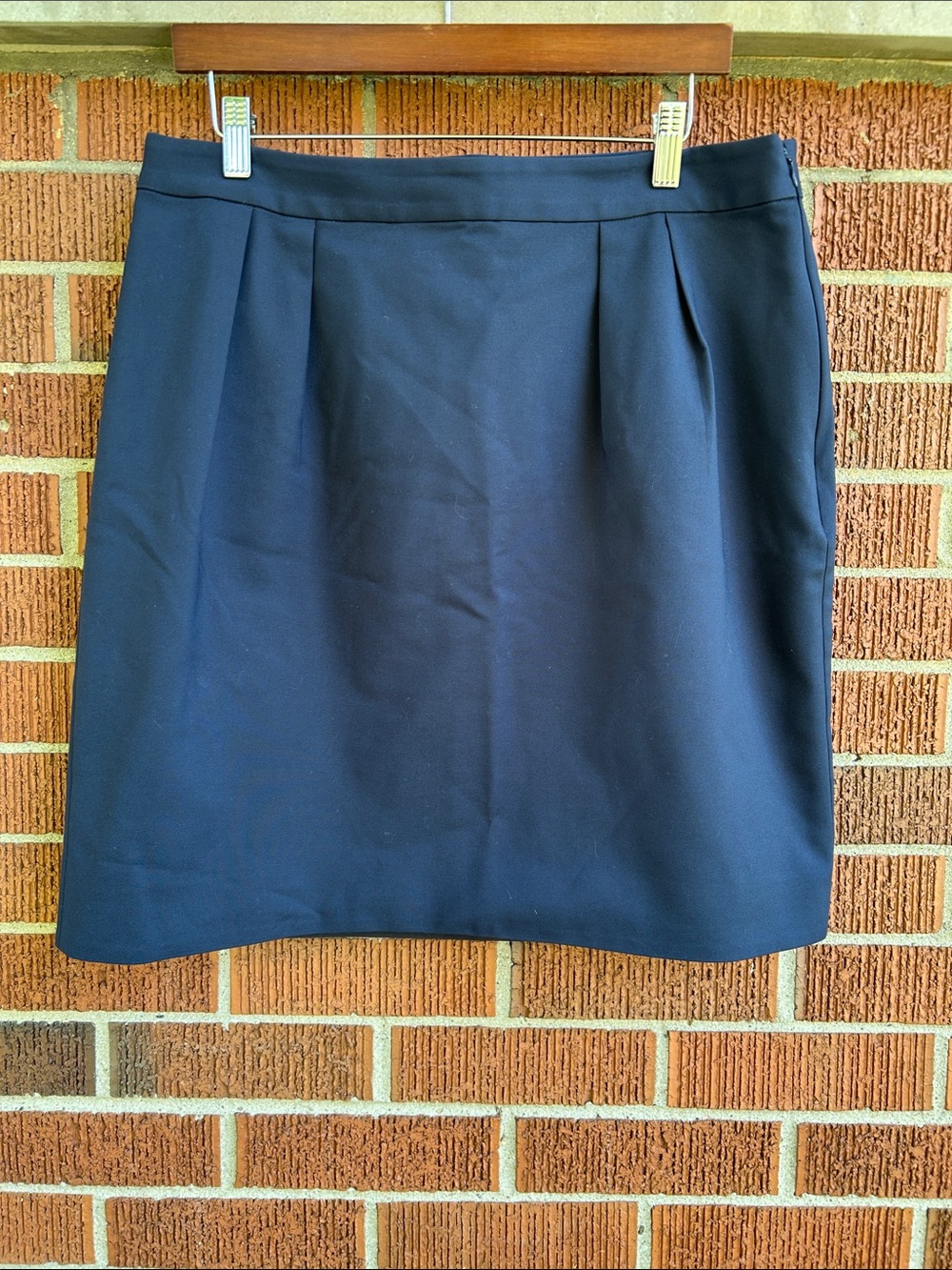 Kate Spade Classic Navy Pencil Skirt - Women's Tailored Office Skirt